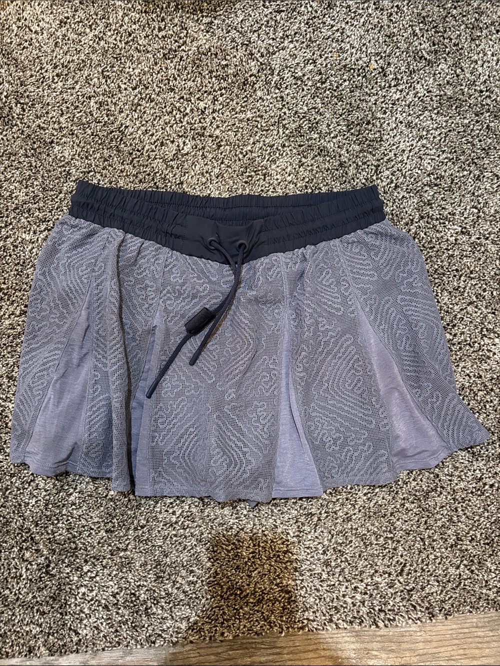 FP Movement by Free People charcoal gray circle skater skirt